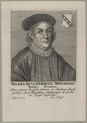 Bildnis des Wilhelmvs de Werdena