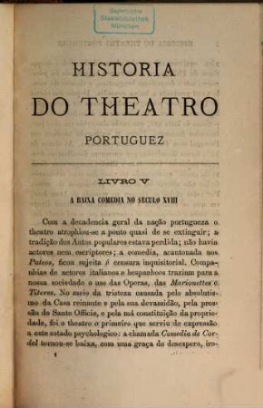 Historia da litteratura portugueza : [Tomos 14 in 7 Voll.], 13
