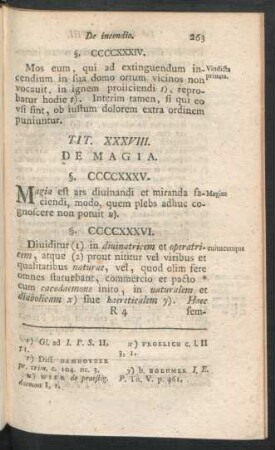 Tit. XXXVIII. De Magia