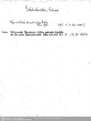 Goldscheider, Eduard