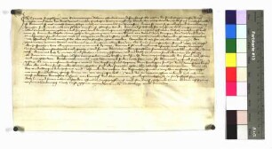 Conrad Engelherr von Gutmadingen, der von der Stadt Rottweil inhaftiert und wieder freigelassen wurde, schwört Urfehde.