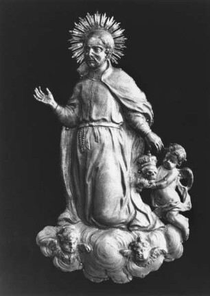Marienkrönung mit Jesuitenheiligen — Heiliger Franz Borgia