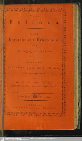 Siebenter Band, Drittes Stück