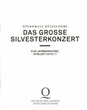 Das grosse Silvesterkonzert