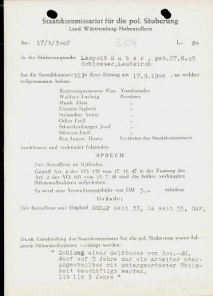 Huber, Leopold