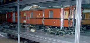 D-Zug-Gepäckwagen "Berlin 3001", vierachsig, Modell 1:5
