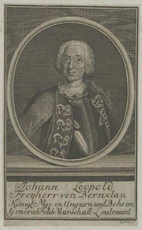 Bildnis des Johann Leopold von Bernklau