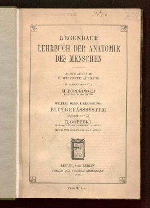 3,1: Blutgefässsystem