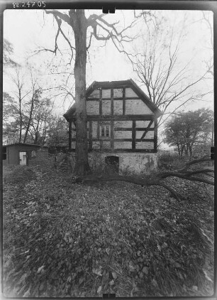 Viereichen-Altliebel. Kutscherhaus. Giebelfront