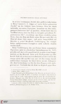 23: Prähistorische Idole aus Blei