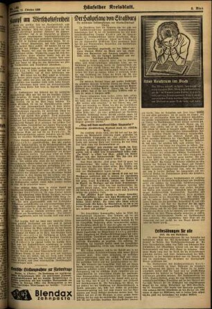 Zweite Ausgabe vom Mittwoch, den 14. Oktober 1936.