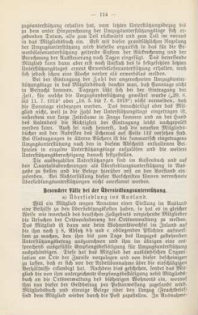 Besondere Fälle bei der Übersiedlungsunterstützung.