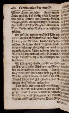 486-495, Um diese Zeit geriethe der Obrist Kiba mit ...