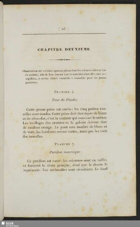 Chapitre Deuxieme