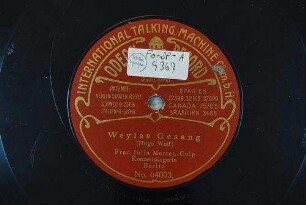 Weylas Gesang / (Hugo Wolf)