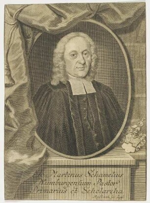 Bildnis des Jo. Martinus Schamelius