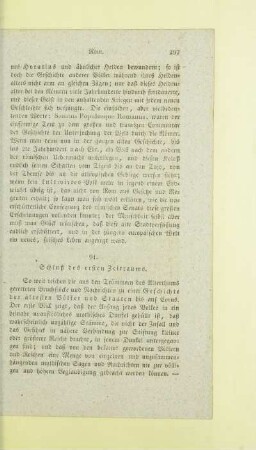 91. Schluß des ersten Zeitraums