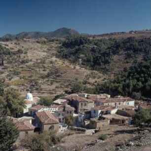 Samos. Bergdorf Agioi Theódoroi