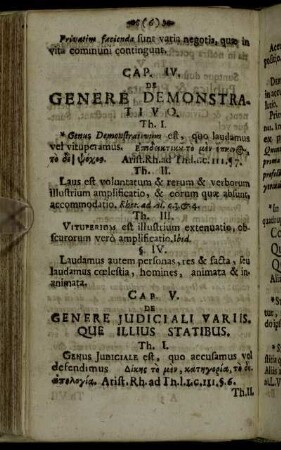 IV. De Genere Demonstrativo.