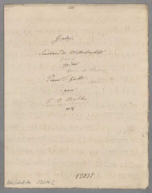 Souvenir de Wilhelmsbad; C; pf; op. 19 - BSB Mus.Schott.Ha 13014-2