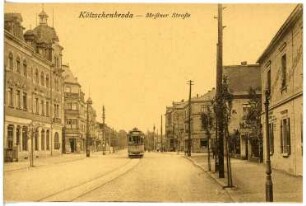Radebeul. Meißner Straße - Kötzschenbroda
