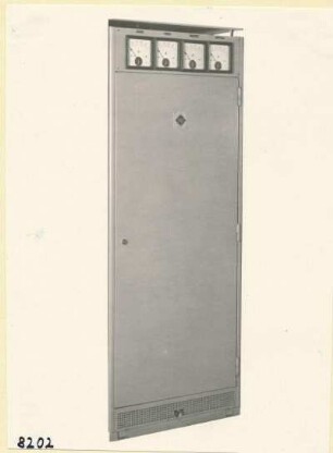Fernsehsender - Stadthaus - Tür; Foto 1953
