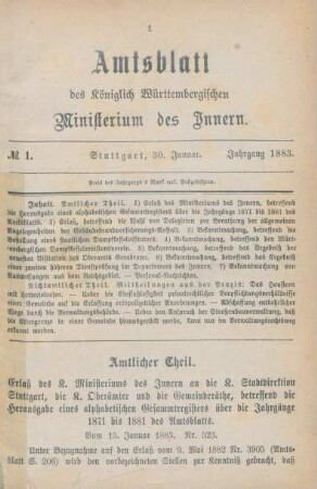 30. Januar-28. Dezember = No. 1-24