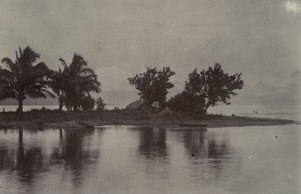 "Landzunge von Tautira, Tahiti"