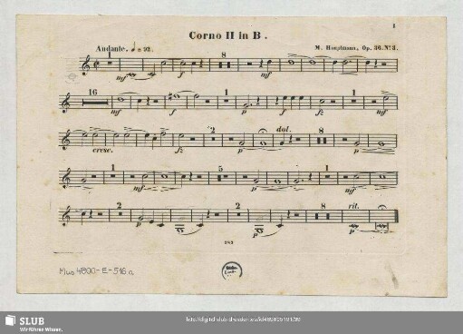 Corno II in B