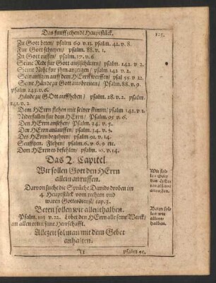 Das 2. Capitel. Wir sollen Gott den Herrn Allein anruffen.