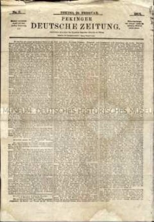 Pekinger Deutsche Zeitung, 1901 Nr. 8
