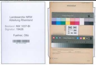 Entnazifizierung Otto Fuehrer , geb. 25.09.1906 (Vollziehungsbeamter)