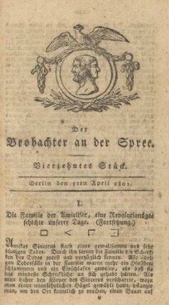 14. Stueck, 5. April 1802
