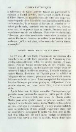 Comment maître Martin fut élu syndic