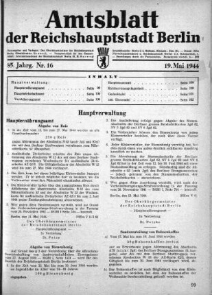 1944,16: Nr. 16, 19. Mai 1944