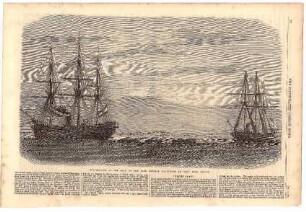Embarkation of the body of the late emperor Maximilian at Vera Cruz, Mexixo