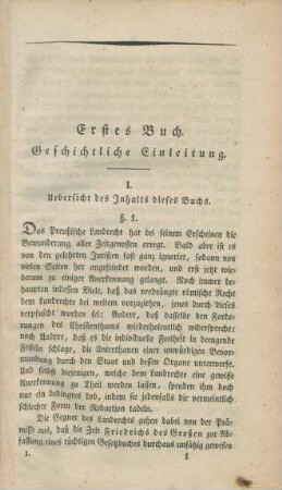 Erstes Buch. Geschichtliche Einleitung.