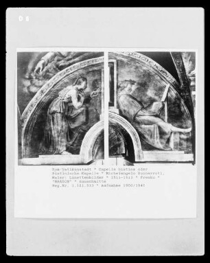 Sixtinische Decke — Die Vorfahren Christi — Naasson