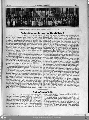 Schloßbeleuchtung in Heidelberg