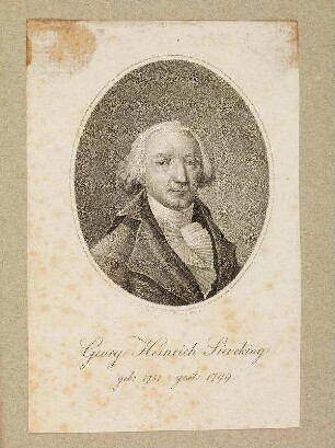 Bildnis von Georg Heinrich Sieveking (1751-1799)