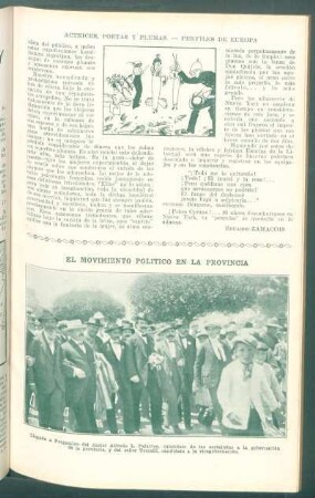 El movimiento político en la provincia - [Fotografía]