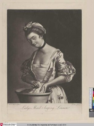 Ladys Maid Soaping Linnen