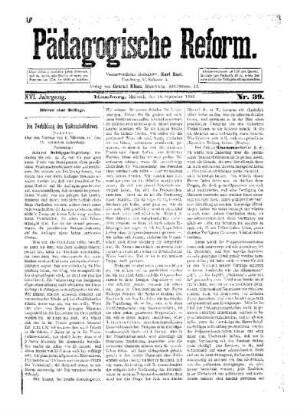Die Vorbildung des Volksschullehrers : (Fortsetzung) ; [(Schluß folgt)]