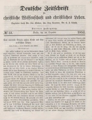 403-406 Das materiale Prinzip unserer Kirche und seine praktischen Folgen : Fortsetzung