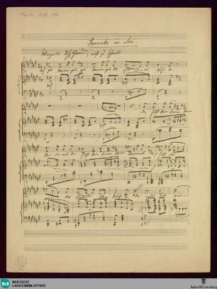 Serenade im Mai - Mus. Hs. 1418,167 : V, pf; F|x; KauS p.113