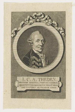 Bildnis des I. C. A. Theden