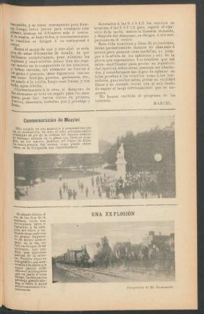 Una explosión