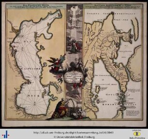 Geographica nova ... Mare Caspium.