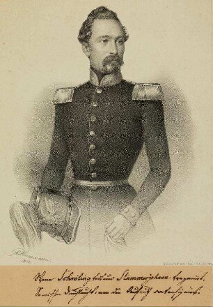 Bildnis von George Karl Konstantin Baron von Puttkamer (1807-1899)