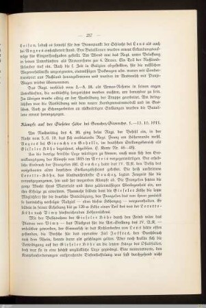 Kämpfe auf der Gieseler Höhe bei Souchez-Givenchy